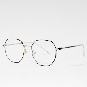 Hipster Metal Frame Young Blue Light Blocking Brëller