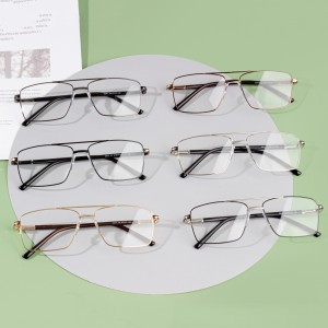 Moda Logo Personalizatu Eyewear Frames Optical Men Square Eyeglasses Frames