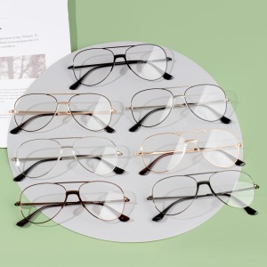 China Factory Fashion Design Men Metal Eyeglass Frame