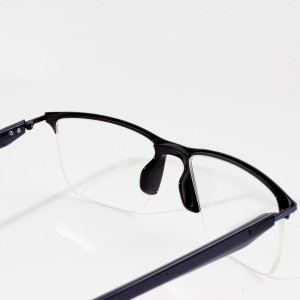 Metal Square Eyeglasses leth cumadh Frame