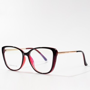 Tr Cat Eye Glasses Frame ຕ້ານແສງສີຟ້າ