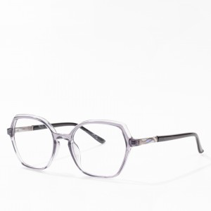 Transparent Tr90 Frames Optical Glasses Clear Lens Flexible Tr Eyeglasses