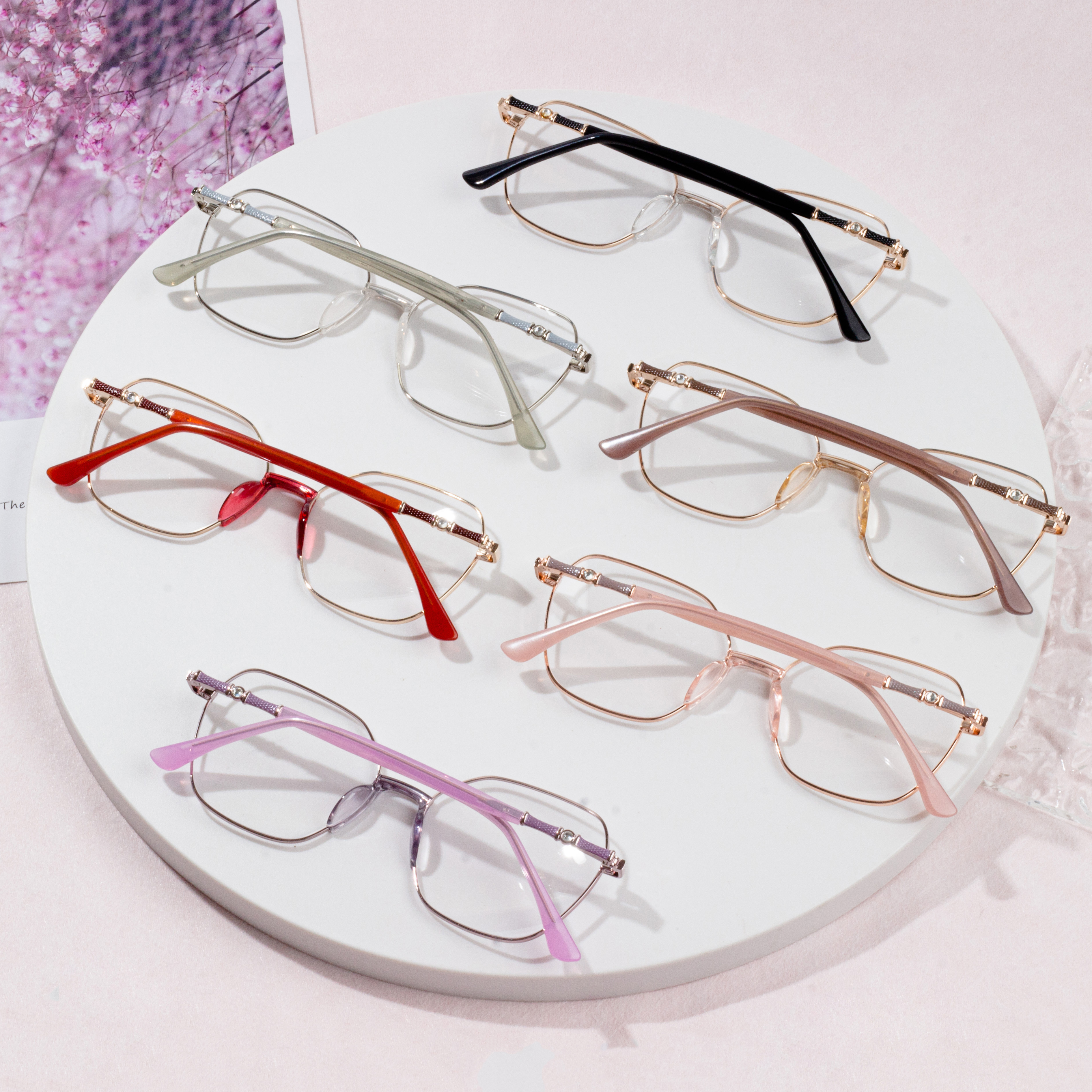 Retro Frame Eyeglasses Women