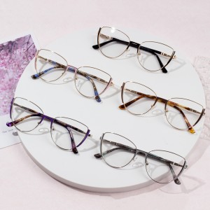 I-Optical Frame Glasses Metal Eyewear