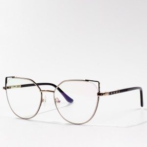 Trendy cat eye Metal Frames