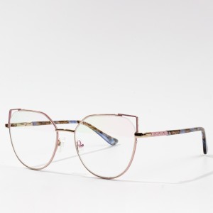 Trendy cat eye Metal Frames