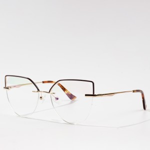 light weight eyewear blue filter metal glasses