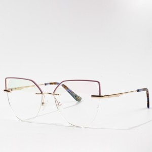 light weight eyewear blue filter metal glasses