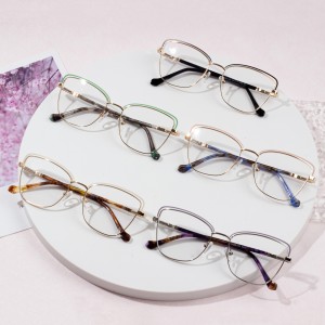 Solomaso metaly Optical vaovao Frames vehivavy