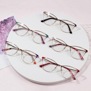 Wholesale metal fashion eyeglass