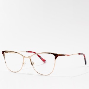 Slàn-reic meatailt fasan eyeglass