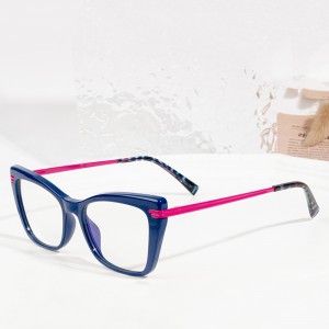 colorful optical frame woman design