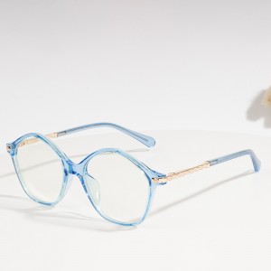 clear eyeglass frames women IP plating