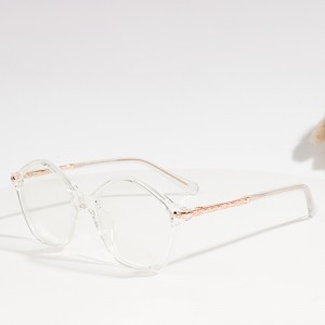 clear eyeglass frames women IP plating