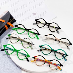 Heildsölu Unisex Male Female Acetate gleraugnaumgjarðir