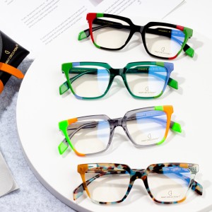 Supply acetate optyske brilframes foar unisex