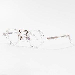 Ikhwalithi ephezulu ye-Acetate Optical Glasses Frames ye-unisex