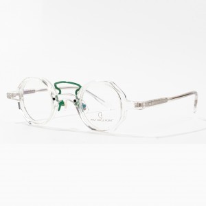 Ikhwalithi ephezulu ye-Acetate Optical Glasses Frames ye-unisex