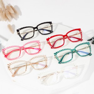 pambabae cat eye disenyo eyeglass frame