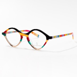 Slàn-reic unisex Fireann Boireann Acetate frèamaichean eyeglasses