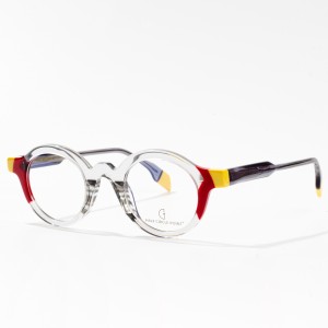 Unisex Square Fashion Acetate Optical Frames