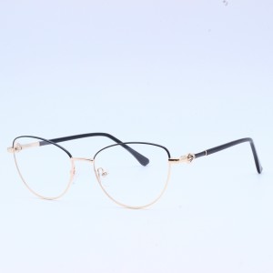 Metal Spring Hinge Cat Eye Glasses Frames