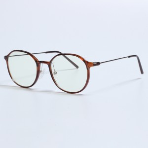 Vintage dik Gafas Opticas De Hombres Deursigtige TR90-rame