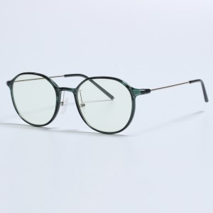 Вінтажныя тоўстыя празрыстыя аправы TR90 Gafas Opticas De Hombres