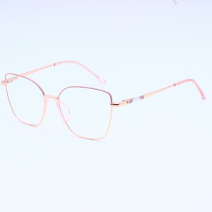 Women Wire Frame UV Blocking Computer Glasses