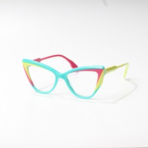 Bunte Modedesigner-Acetatbrille