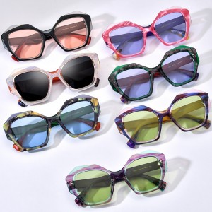 New acetate cat eye sunglasses