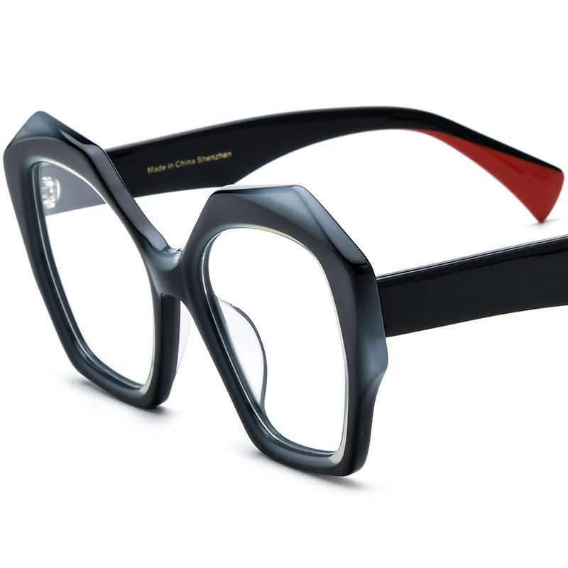 ZEELOOL cat eye acetate glass frame