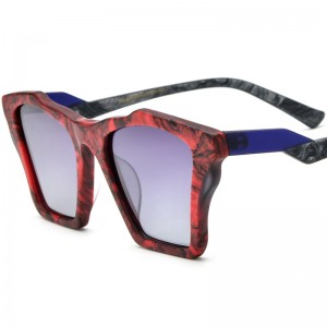 Acetate frame personalized polarized sunglasses