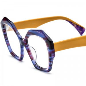 ZEELOOL cat eye acetate glass frame