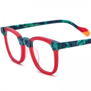 New parquet frosted acetate spectacle frames