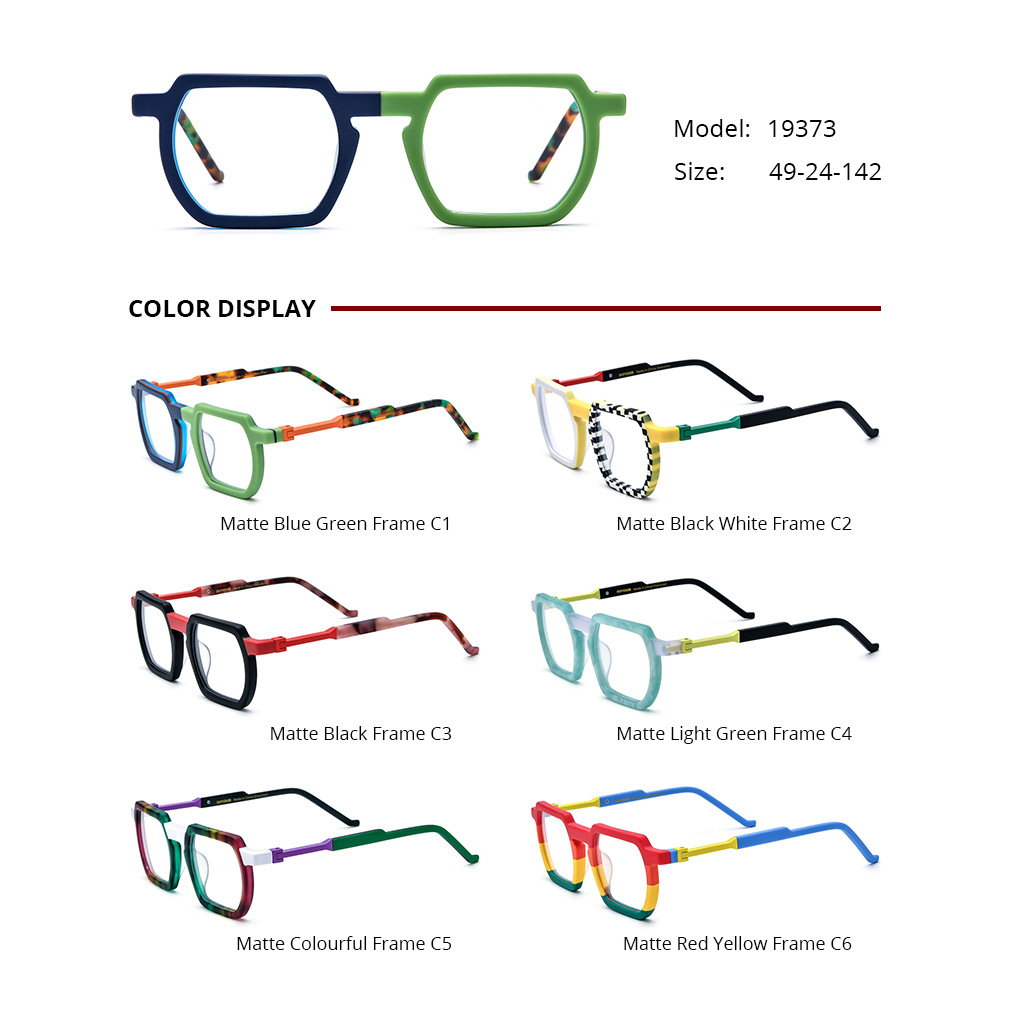 acetate frame customize