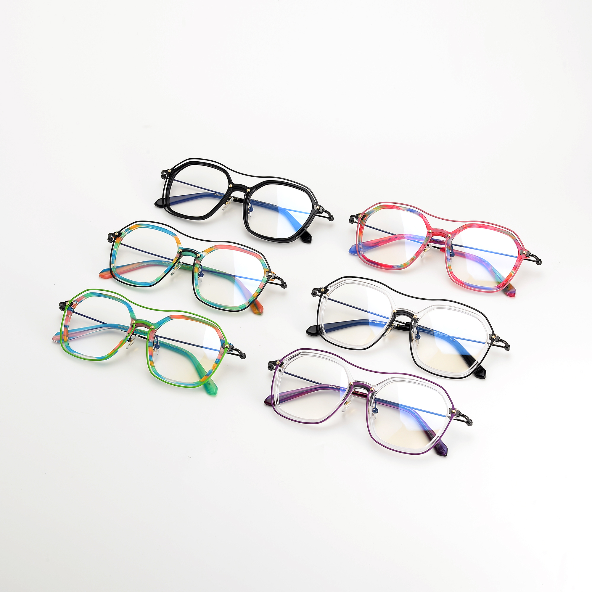 New vintage acetate spectacle frames