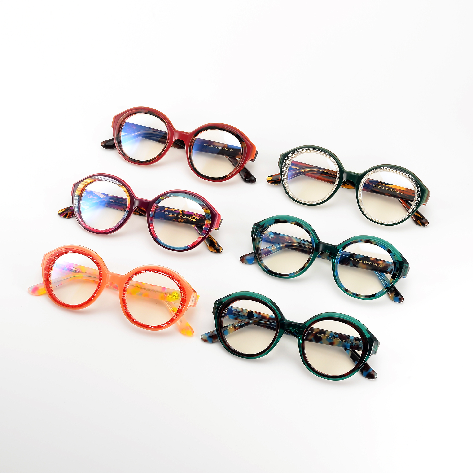 Popular vintage acetate spectacle frames