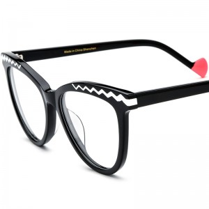 Acetate cat’s eye glass frames