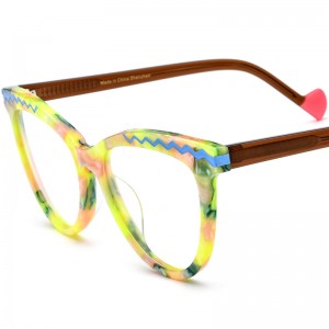 Acetate cat’s eye glass frames