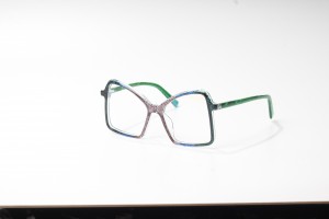 Hand polished acetate eyeglass frames