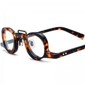 New color fashion cat eye acetate spectacle frame