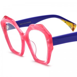 ZEELOOL cat eye acetate glass frame