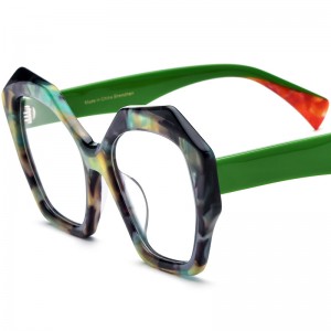 ZEELOOL cat eye acetate glass frame