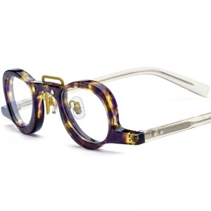 New color fashion cat eye acetate spectacle frame