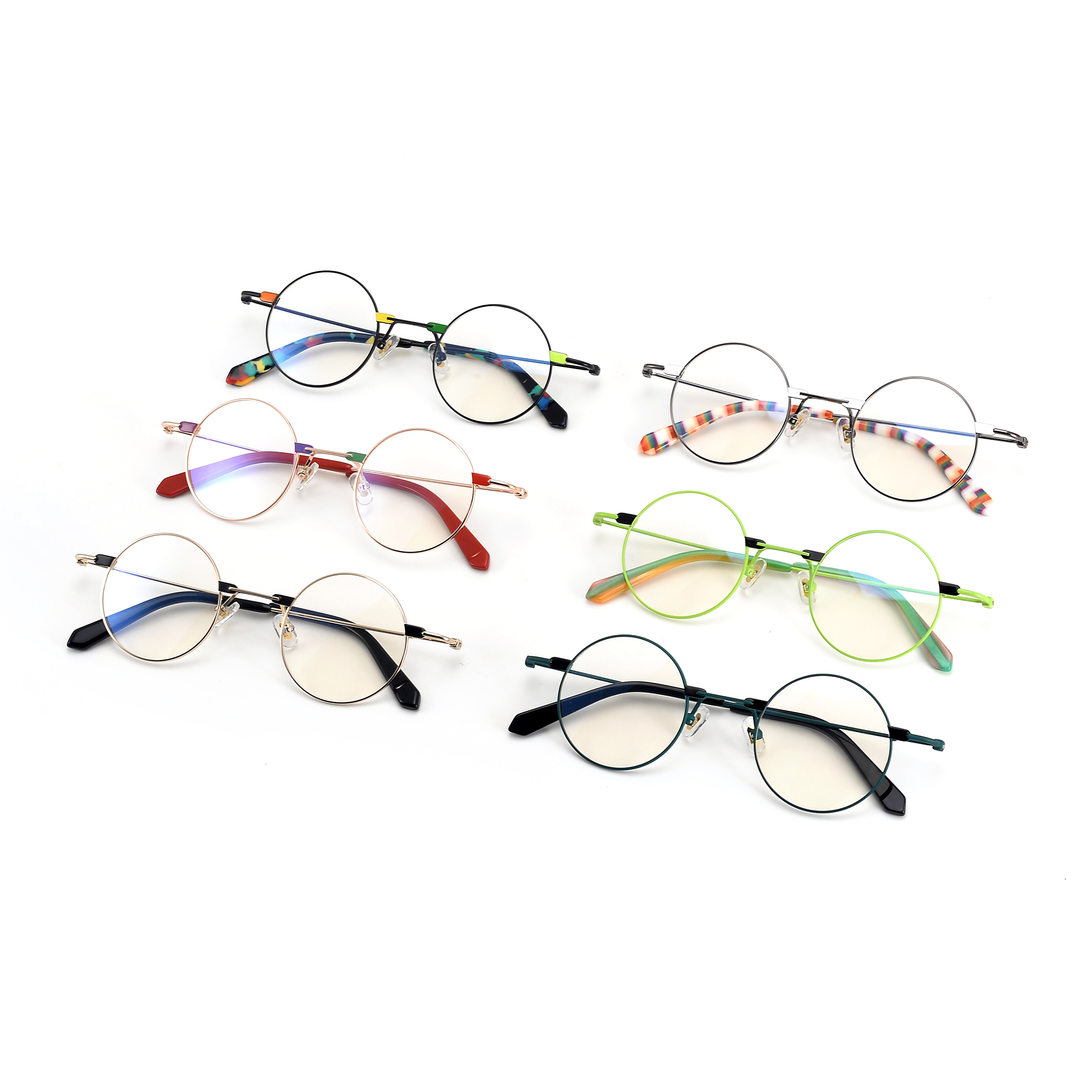 fashion zeelool round frame acetate