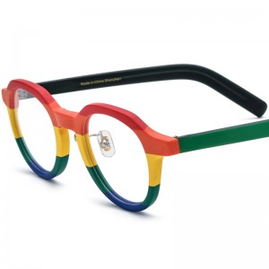 Fashion multicolor Mosaic frames