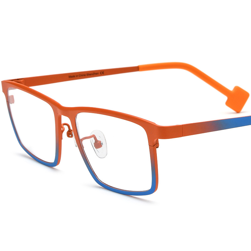 2024 Retro gradient titanium glasses