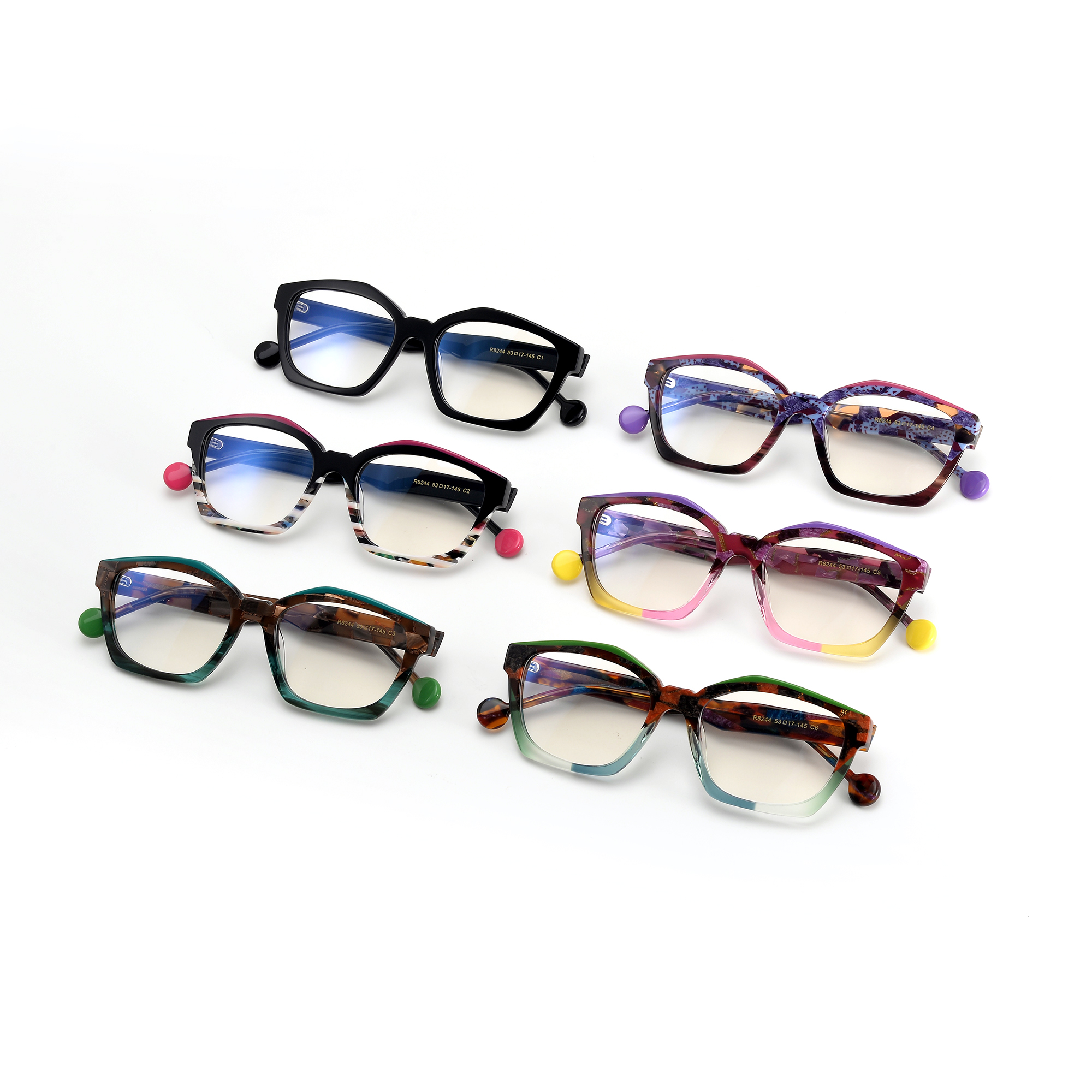 hot vision ottica acetate frame