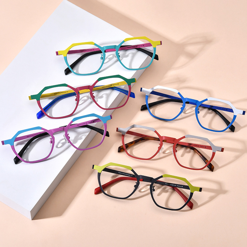 2024 Multicolor pure titanium glasses frame